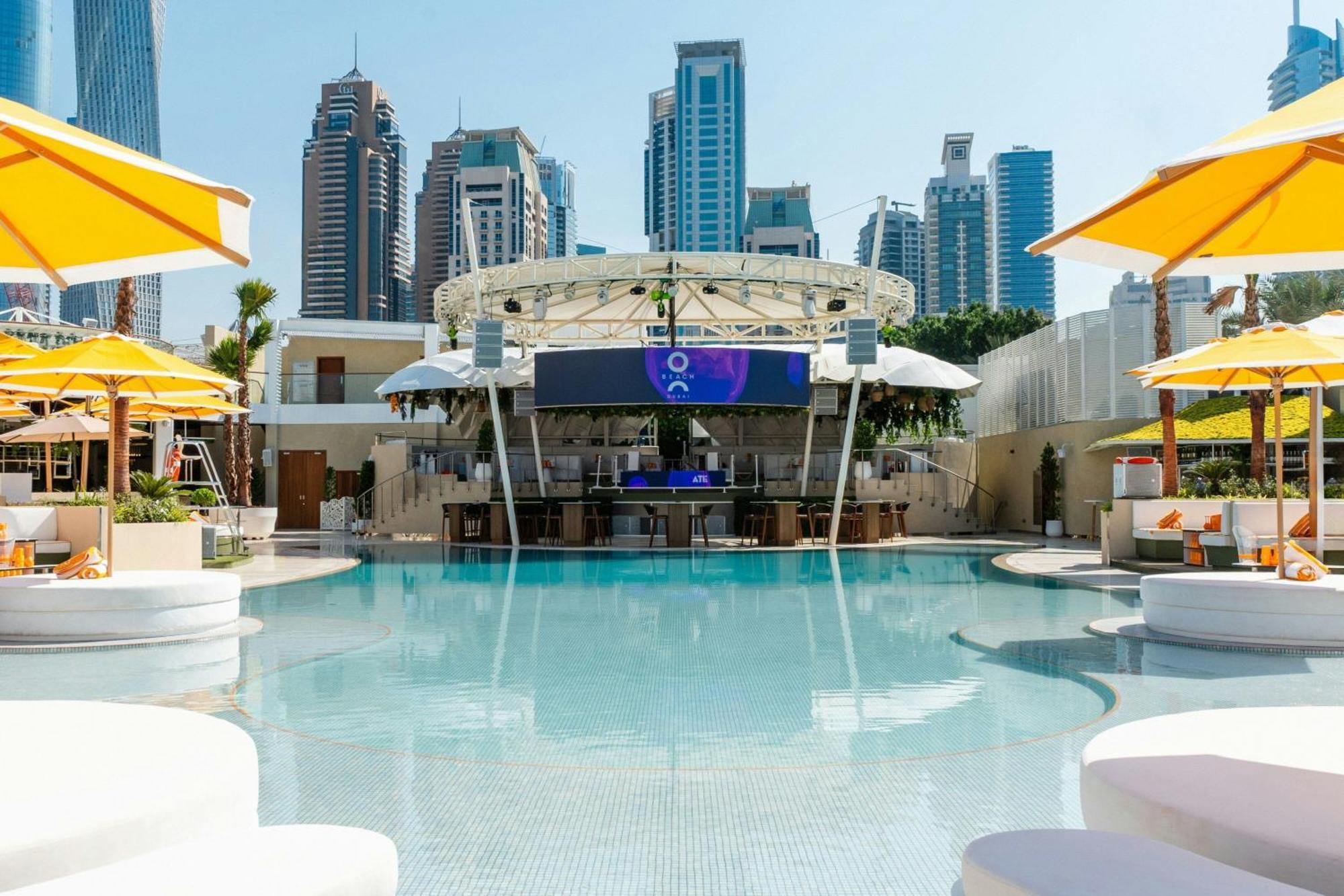 Al Habtoor Grand Resort, Autograph Collection Dubai Luaran gambar The Pool at the Address Downtown Hotel
