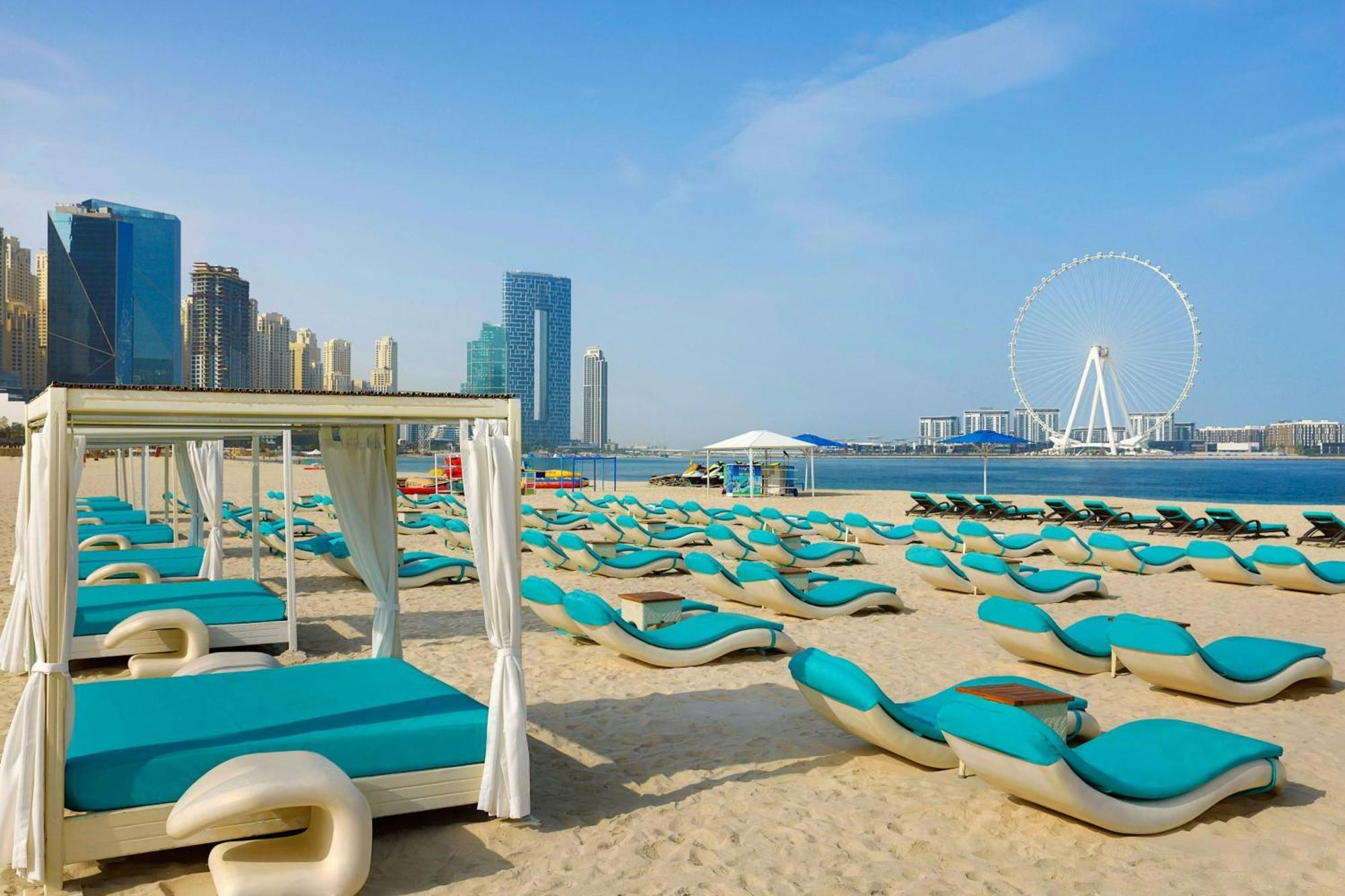 Al Habtoor Grand Resort, Autograph Collection Dubai Luaran gambar Beach at Jumeirah Beach Residence